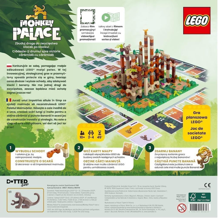 Juego De Mesa Monkey Palace Para Niños