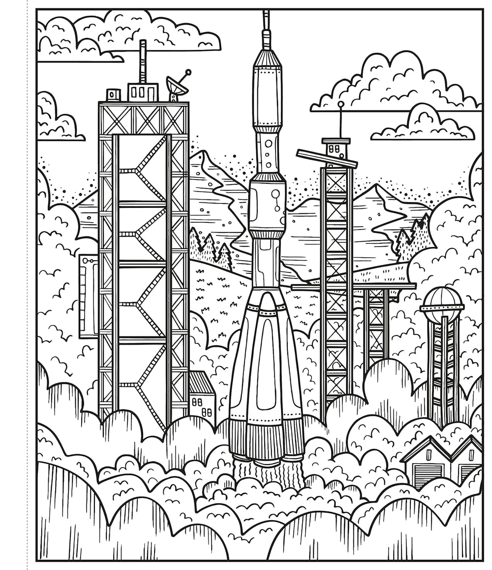 Libro Infantil Pintura Mágica Espacio para Niños