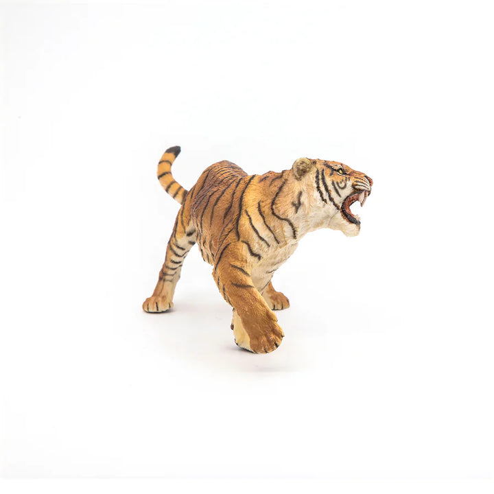 Figura De Colección Tigre Pintado A Mano Papo Para Niños