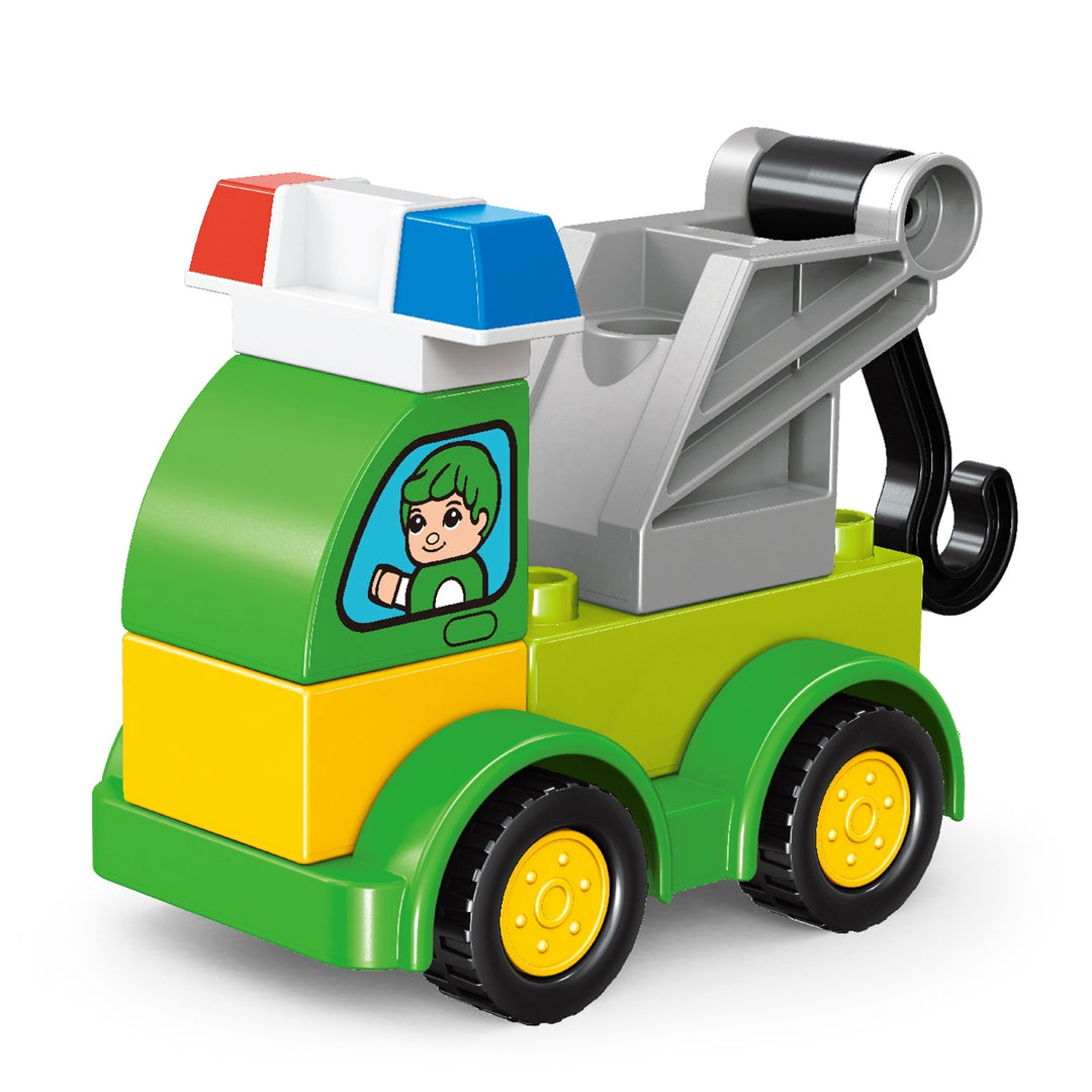 Juego camión Grúa 9 Piezas para Niños