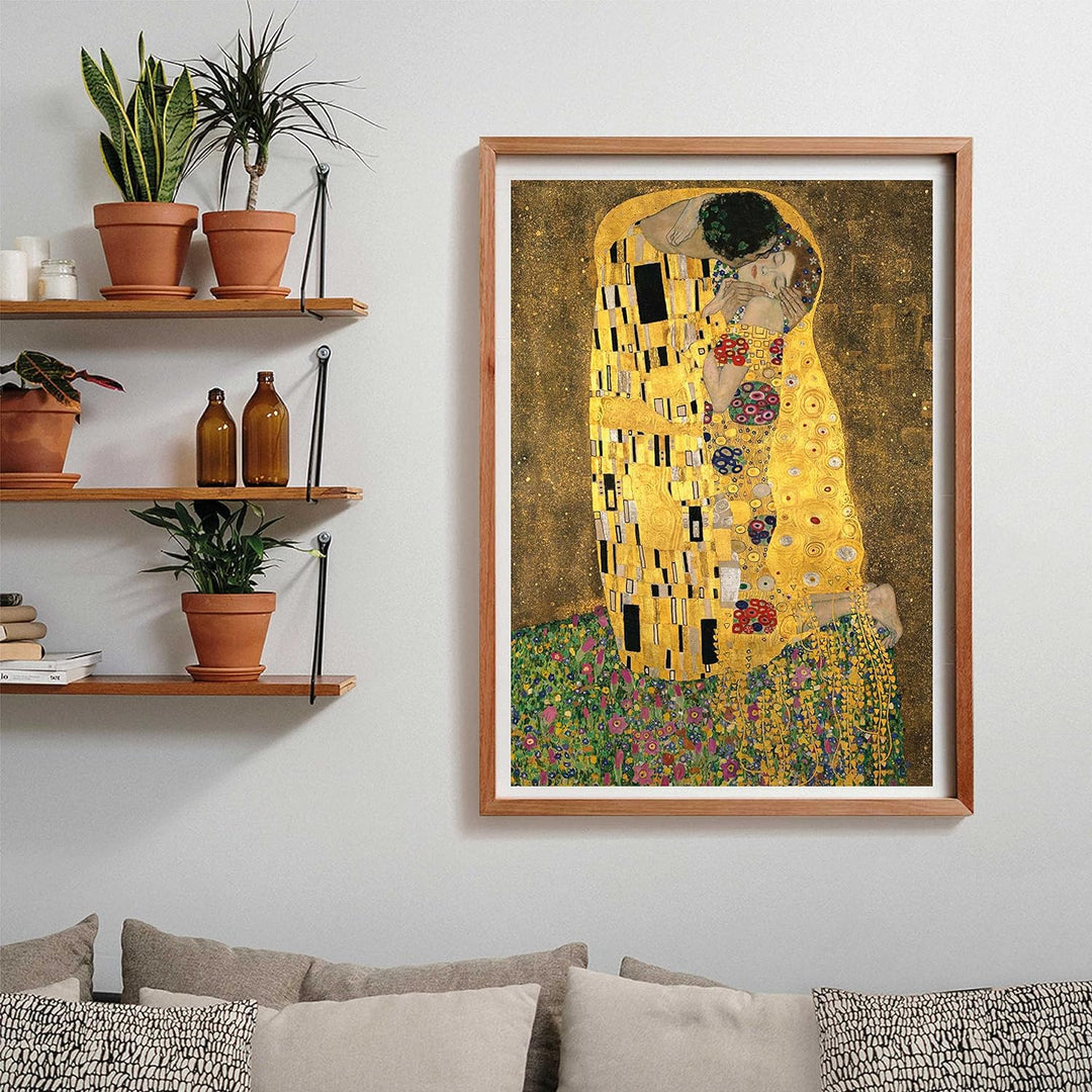 Rompecabezas 1000 Piezas Obra  El Beso Klimt