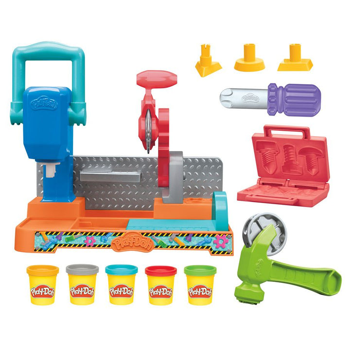 Juego Play-doh Banco De Herramientas Niños
