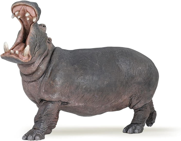 Figura Coleccionable Hipopótamo Pintada A Mano