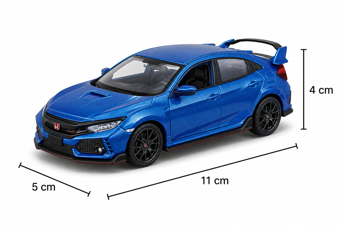 Carros Coleccionable Maisto 1:36 Honda Civic Tipe R Azul