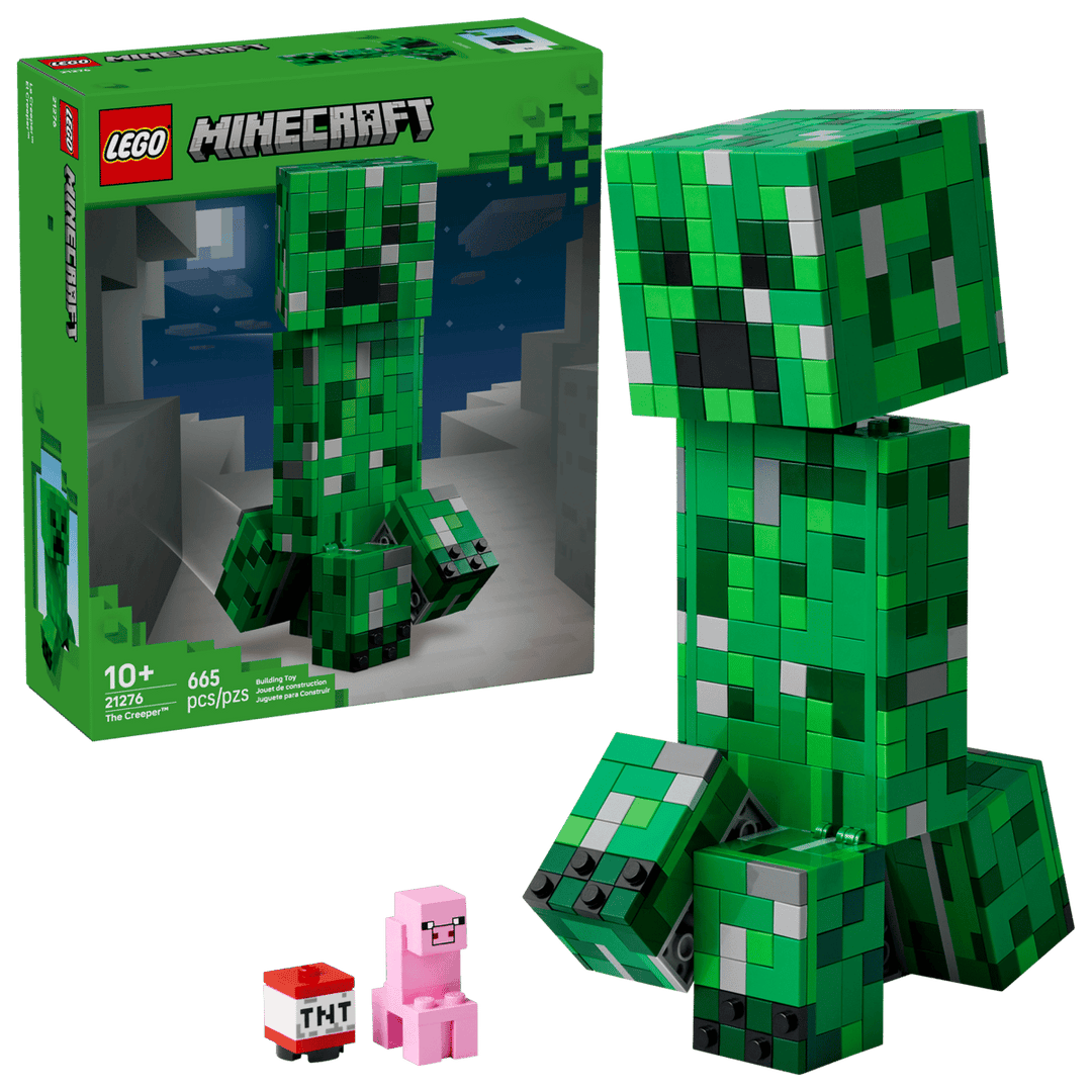 Juego De Construcción Lego Minecraft El Creeper 665 Piezas
