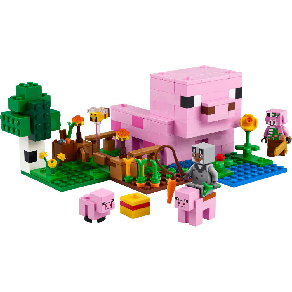 Juego Construcción Minecraft La Casa Del Cerdito