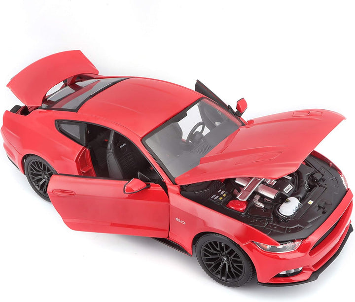 Carro A Escala 1/18 Ford Mustang Rojo Original