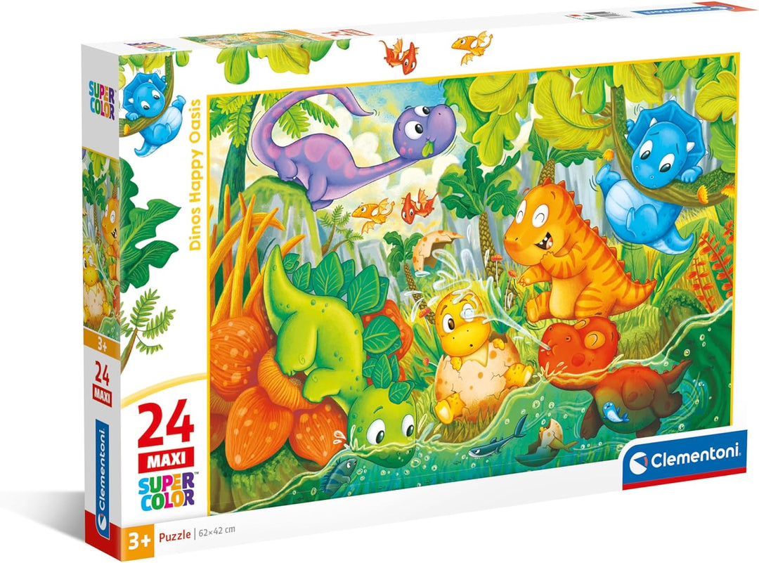 Rompecabezas 20 Piezas Dinosaurios Para Niños