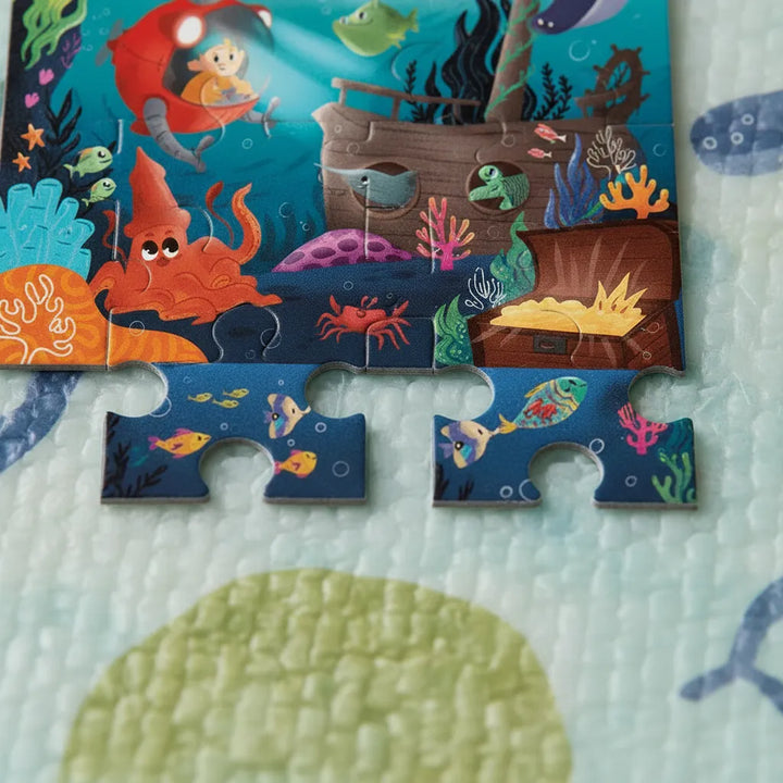 Rompecabezas Para Niños 4 En 1 Explorando El Oceano