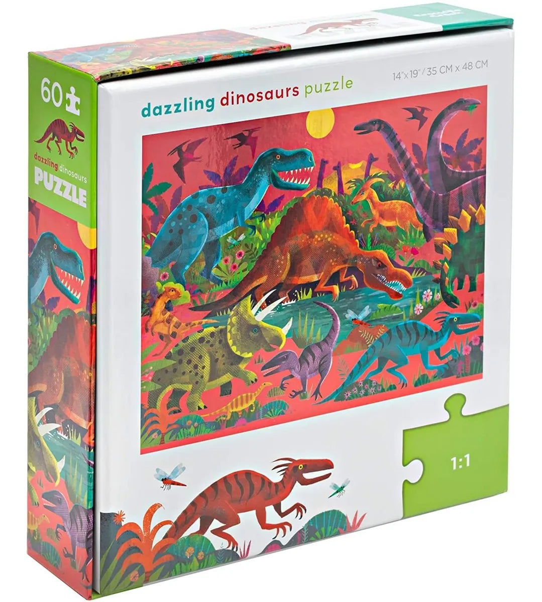 Rompecabezas 60 Piezas Dinosaurios