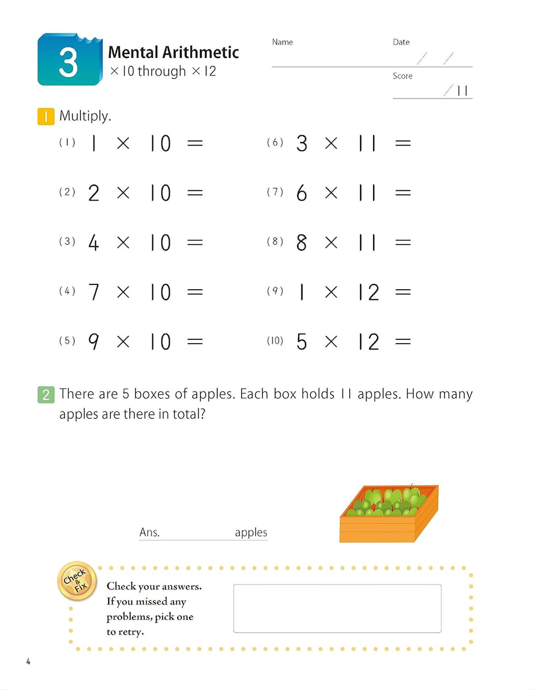 Libro De Kumon Mathbites Matemáticas para Niños