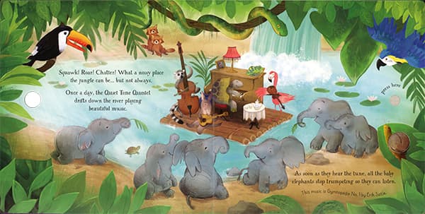 Libro Didáctico Con Sonidos Tiempo De Silencio Para Niños