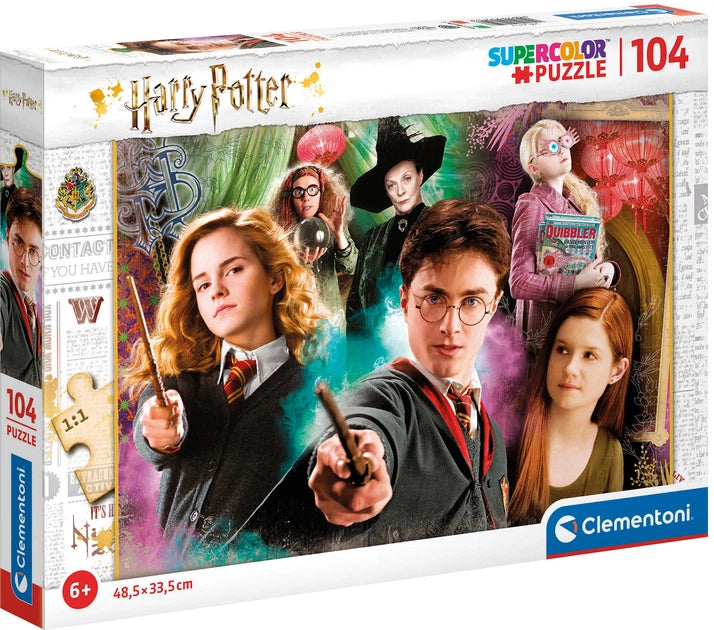 Rompecabezas 104 Piezas Harry Potter Clementoni Para Niños