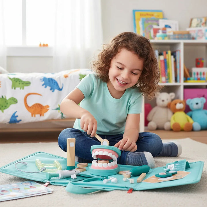 Juguete Set De Clínica Dental Sonrisa Para Niños