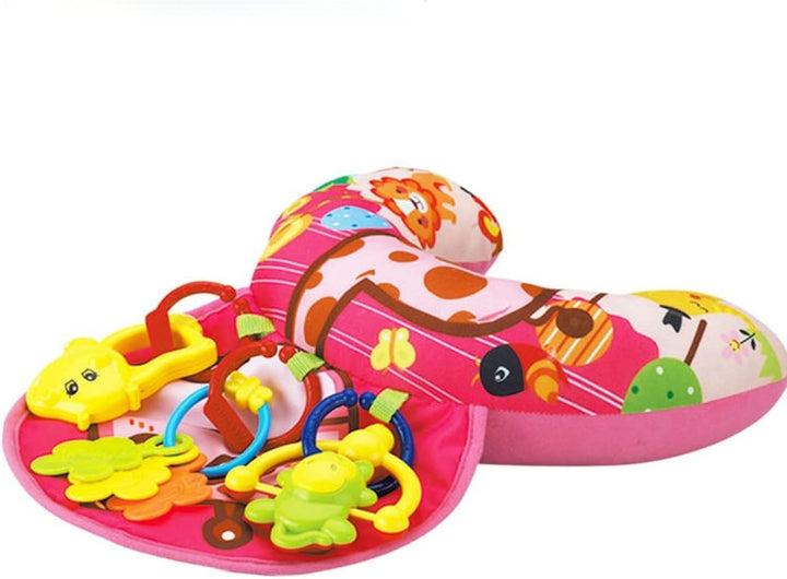 Almohada De Estimulación Tummy Time Jirafa
