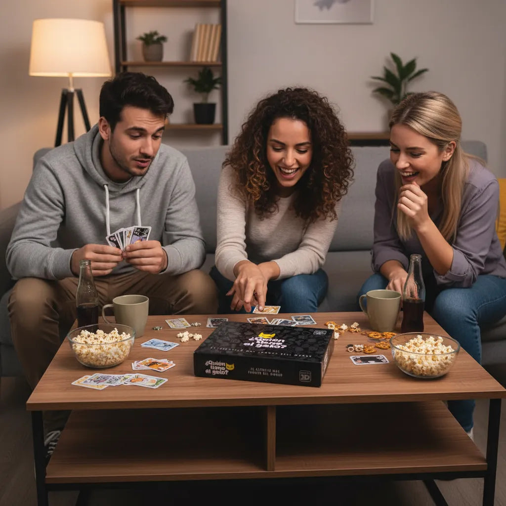 Juego De Mesa ¿quién Tiene El Gato? Adultos