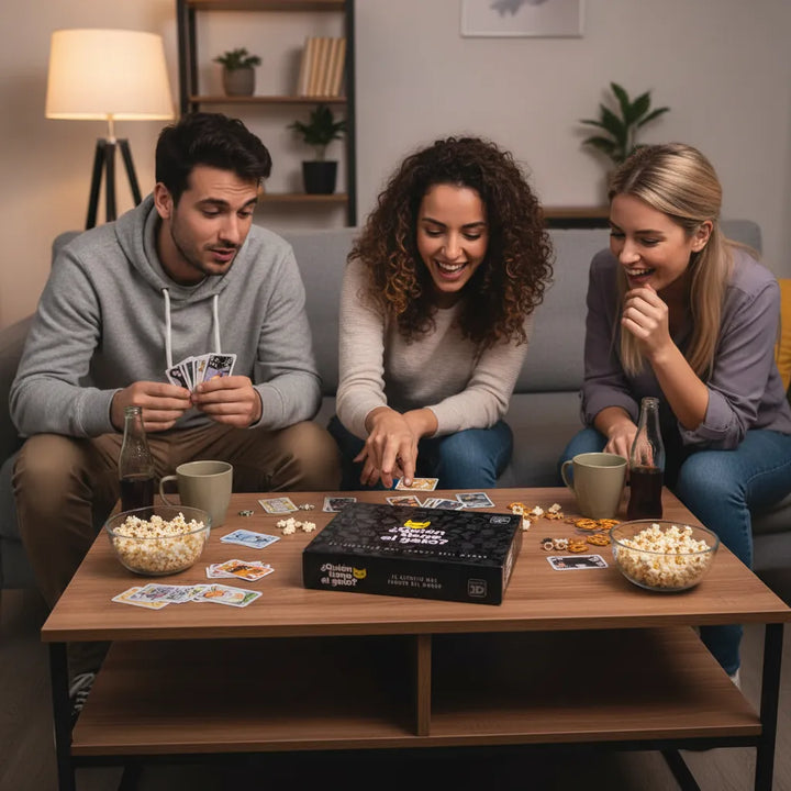 Juego De Mesa ¿quién Tiene El Gato? Adultos