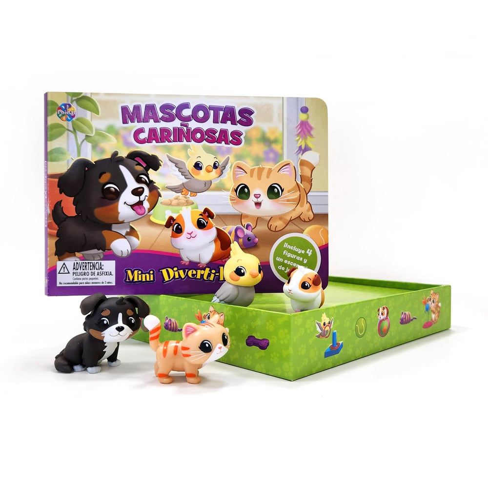 Libro Mini Divertilibros Mascotas Para Niños