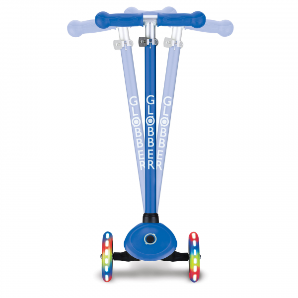 Patineta Infantil Globber Primo Luces Led 3 Ruedas Niños