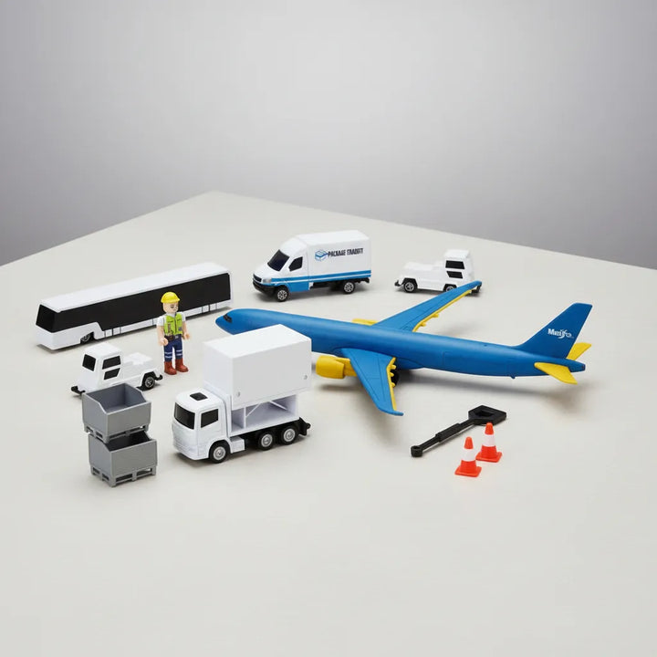 Juego Didáctico Aeropuerto De Aviones Niños