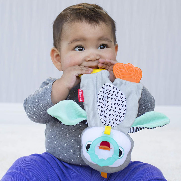 Juguete Pingüino Texturas Y Mordedor Bebés