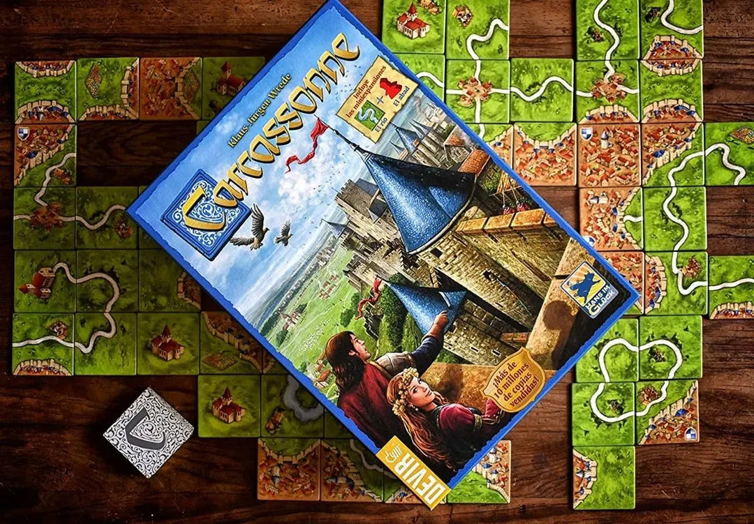 Juego de Mesa Carcassonne Adultos Ninos