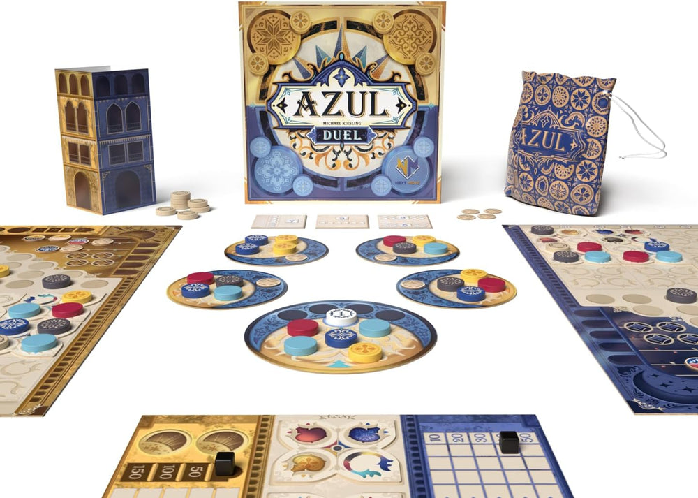 Juego De Mesa Estrategia Azul Duel Para Niños Adultos