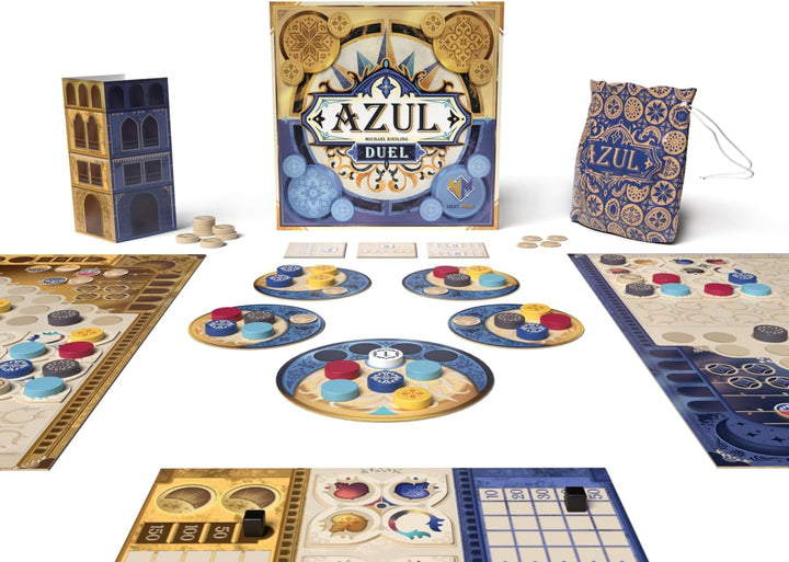 Juego De Mesa Estrategia Azul Duel Para Niños Adultos