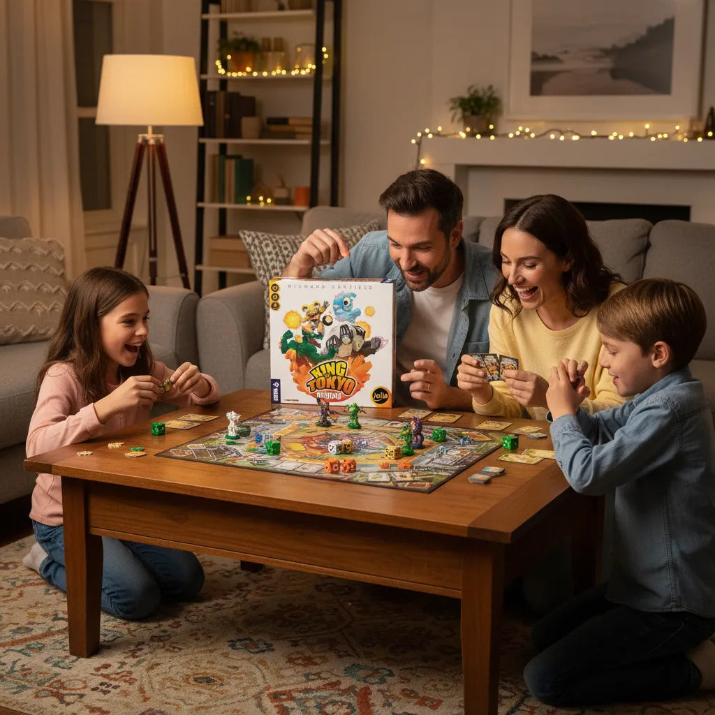 Juego De Mesa King Of Tokyo Origins Para Niños