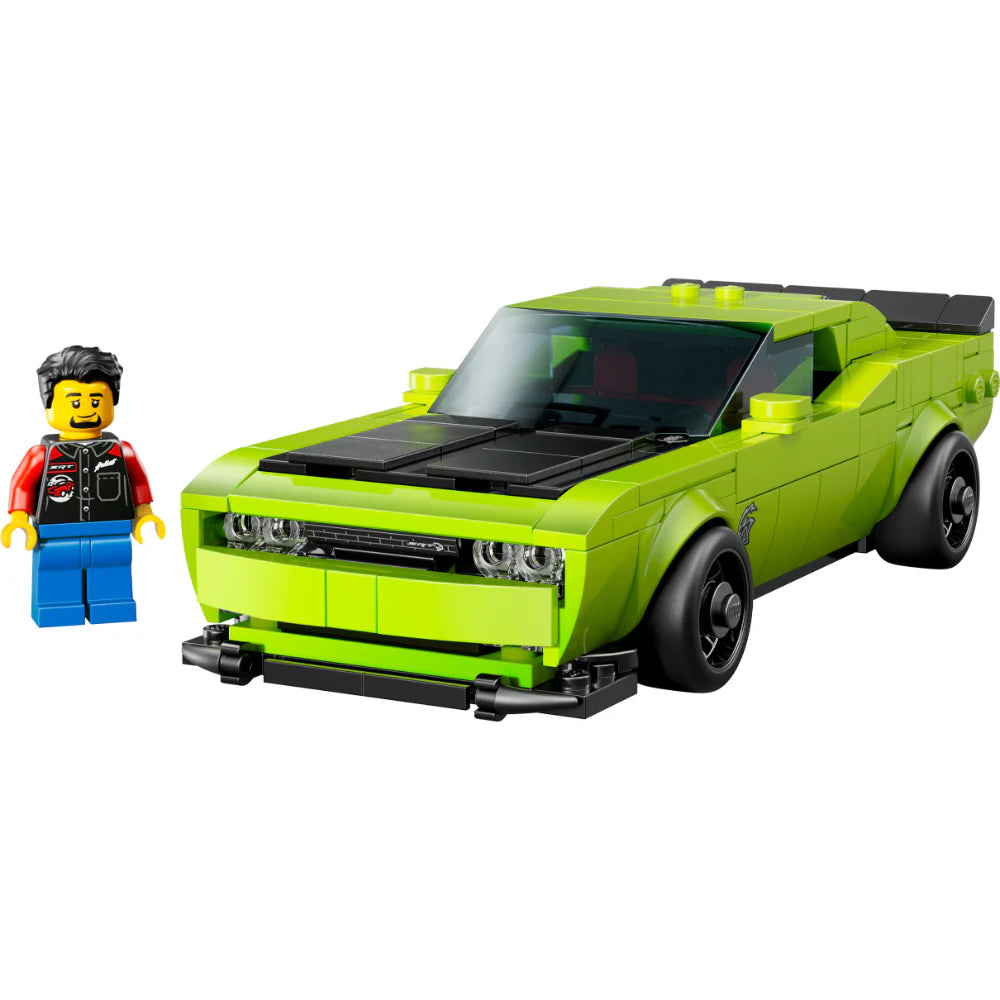 Juego Speed Champions Dodge Challenger Srt Hellcat Niños
