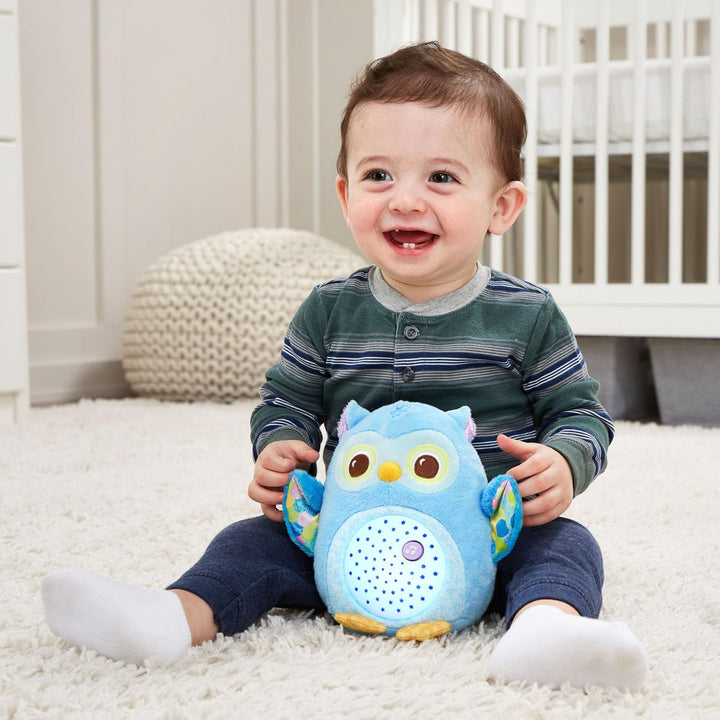 Proyector De Peluche Búho Luces Sonido bebé
