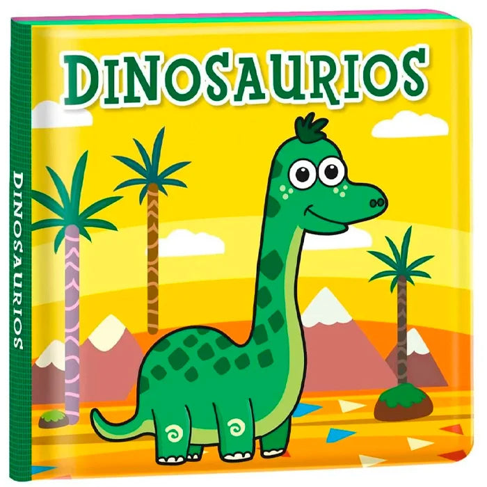 Libro Ilustrado Hora Del Baño Dinosaurios Para Niños