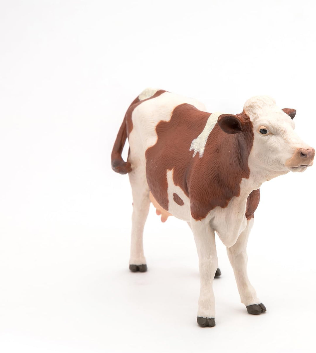 Figura Coleccionable Vaca Montbeliarde Para Niños Papo