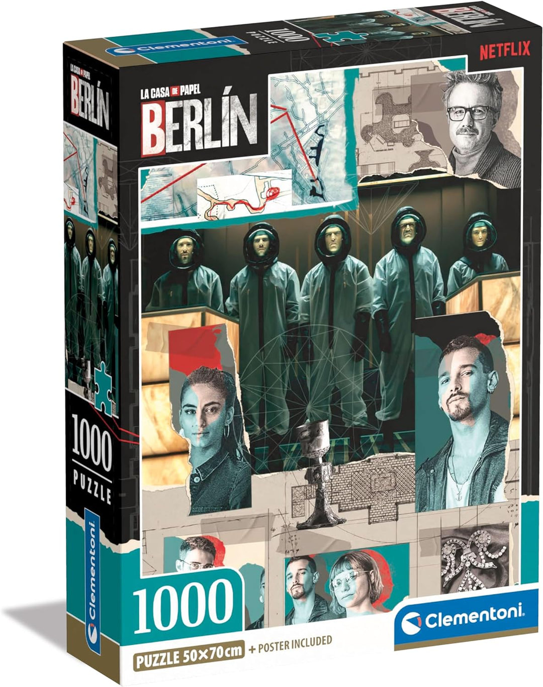 Rompecabezas De 1000 Piezas La Casa De Papel