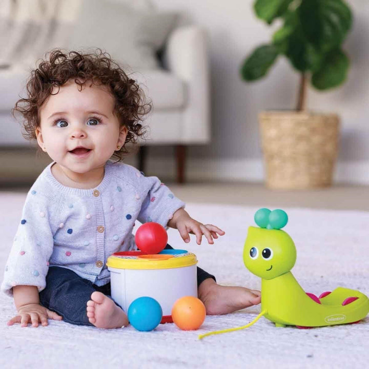 Juguete Niños 3 En 1 Caracol Rodante Encajable