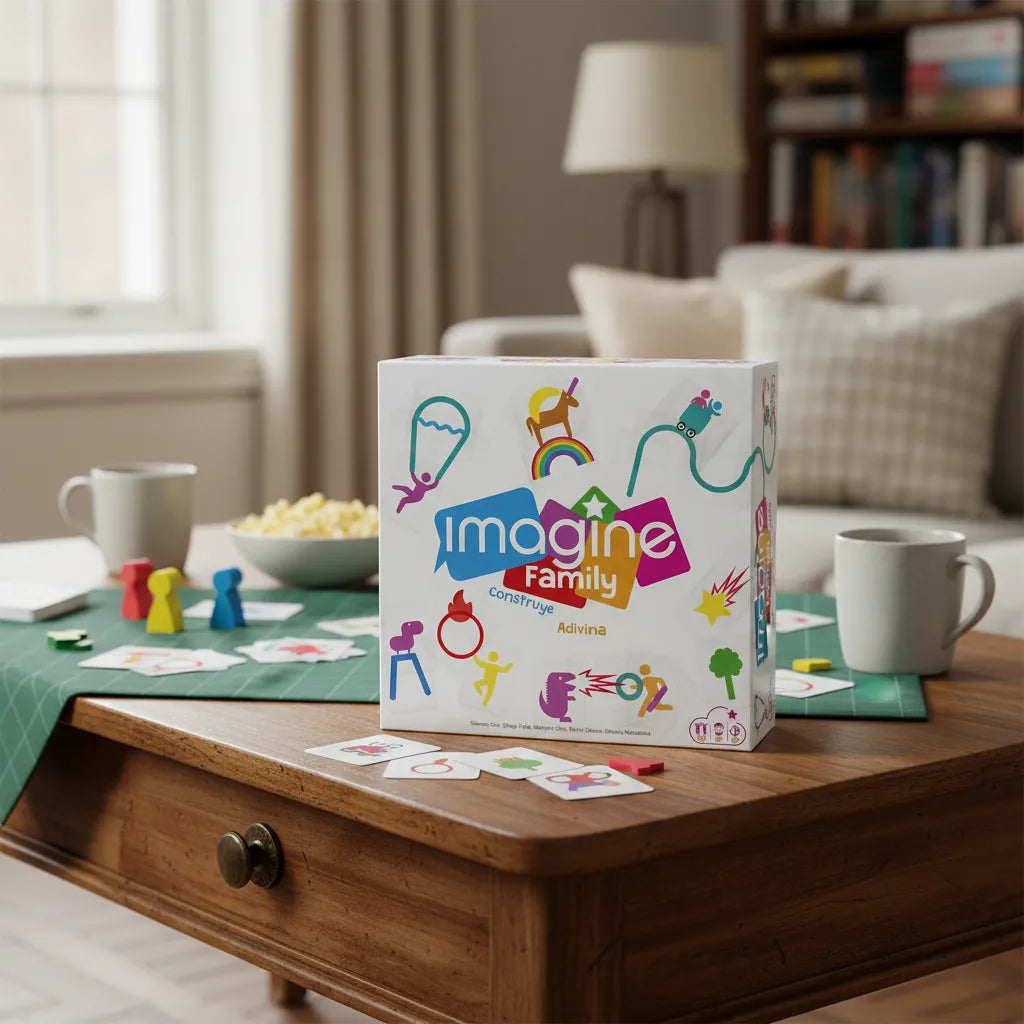 Juegos De Mesa Imagine Family Asmodee Estrategia Adultos