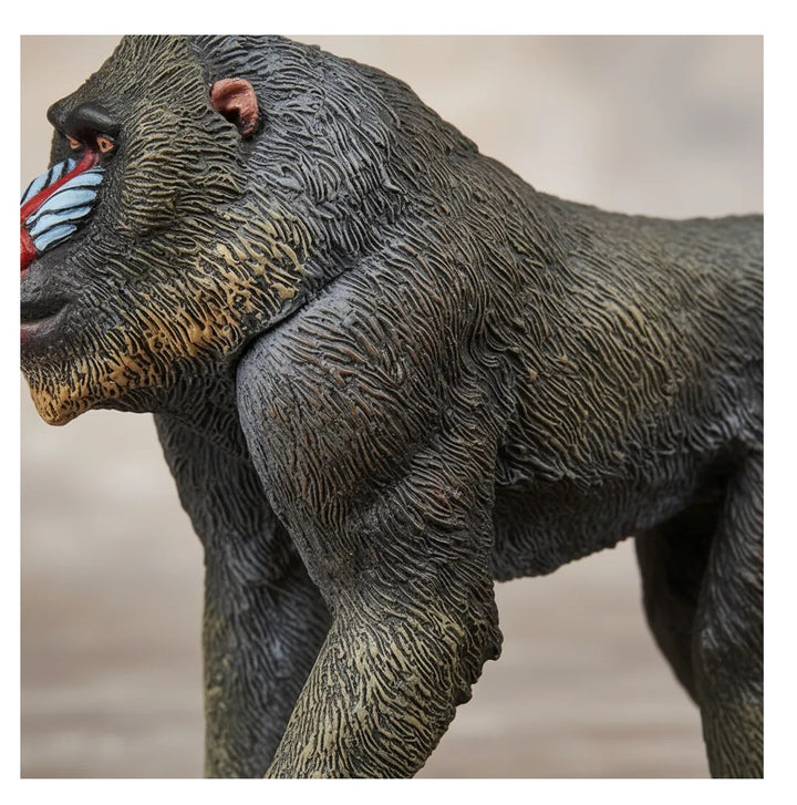 Figura Coleccionable Mandril Pintada A Mano papo