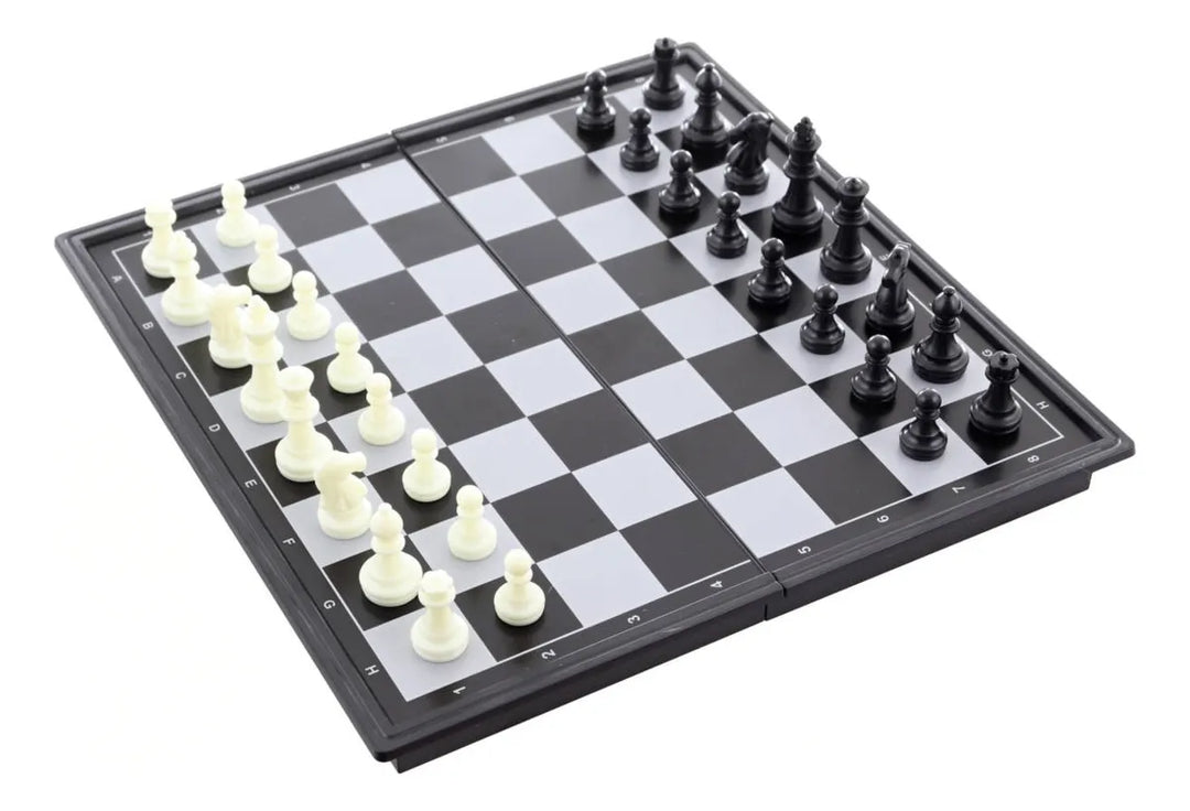 Juego Ajedrez Magnético Plegable Para Niños