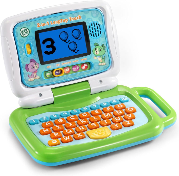 Juguete Laptop 2 En 1 Pantalla Táctil Para Niños