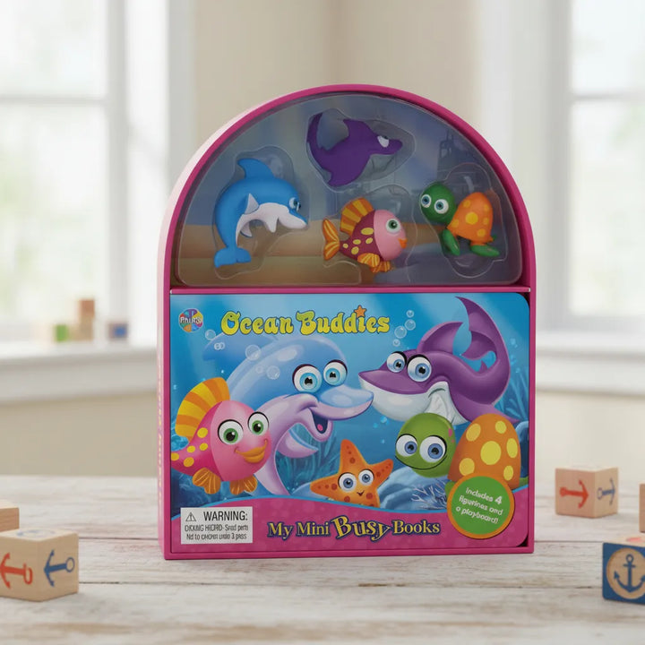 Libro y Juego 2 En 1 Animales Del Mar