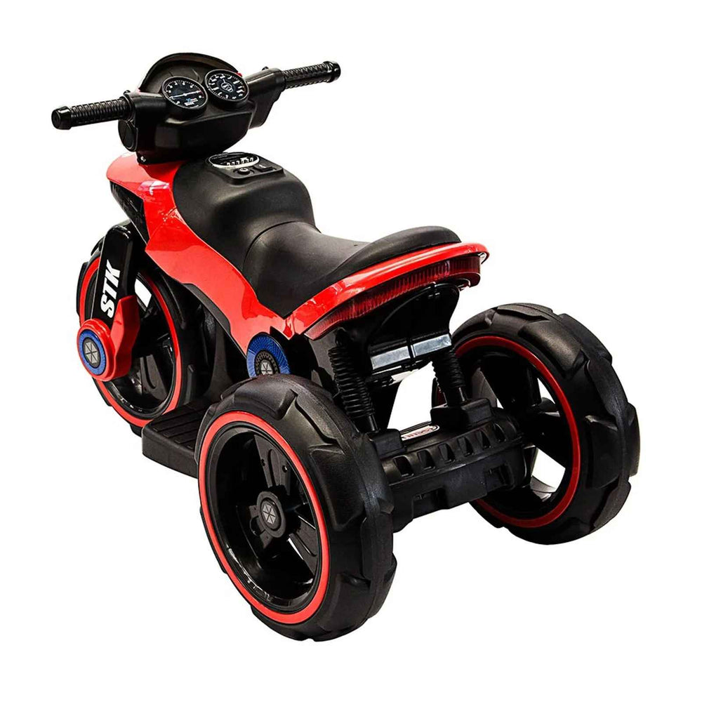 Moto Montable Eléctrico Star Trek Rojo Para Niños