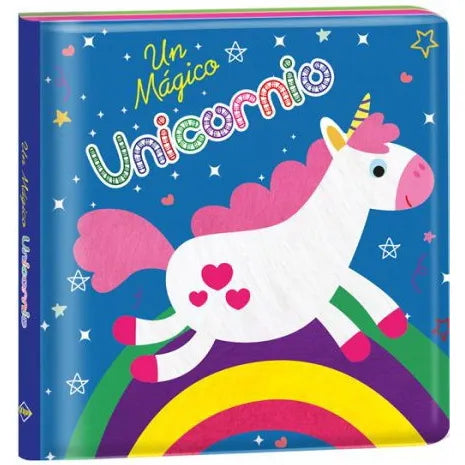 Libro Ilustrado Hora Del Baño Unicornios Mágicos Para Niños