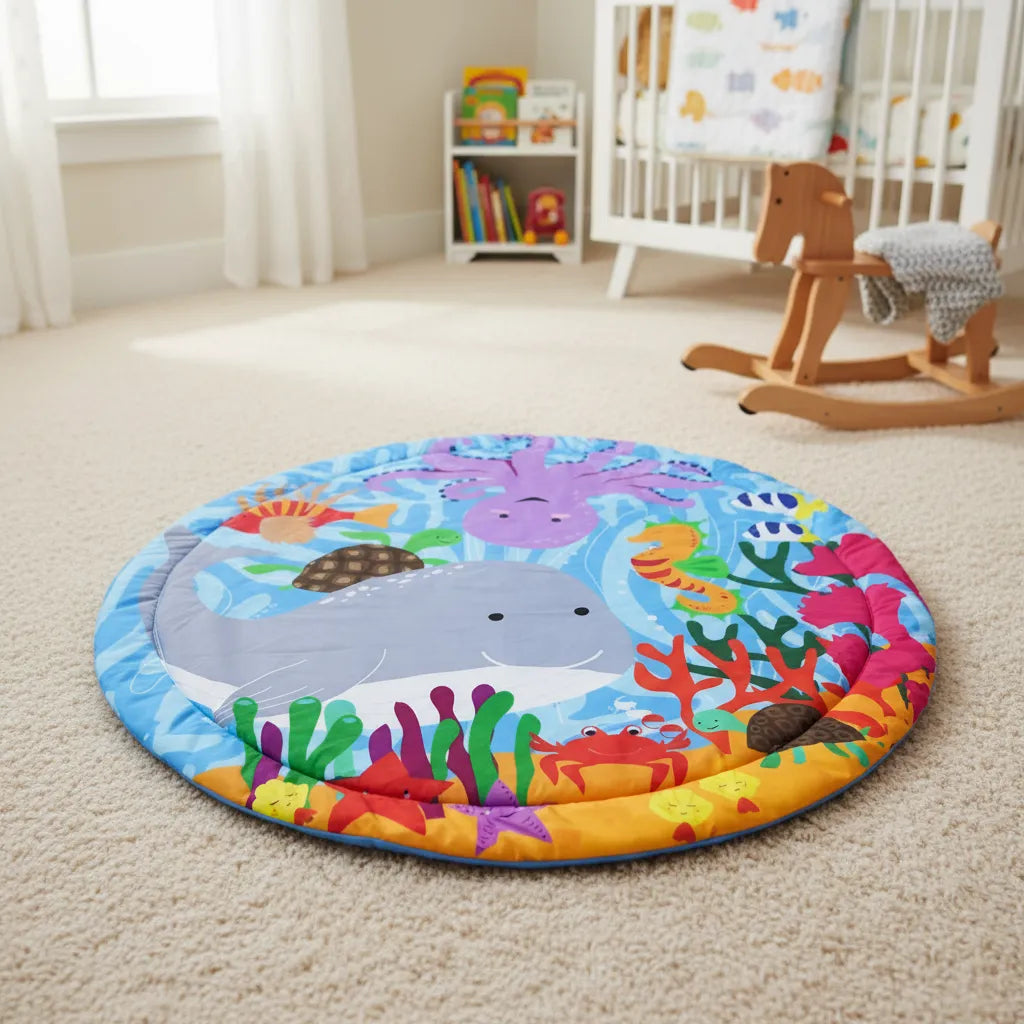 Tapete Para Bebe Animales Del Mar