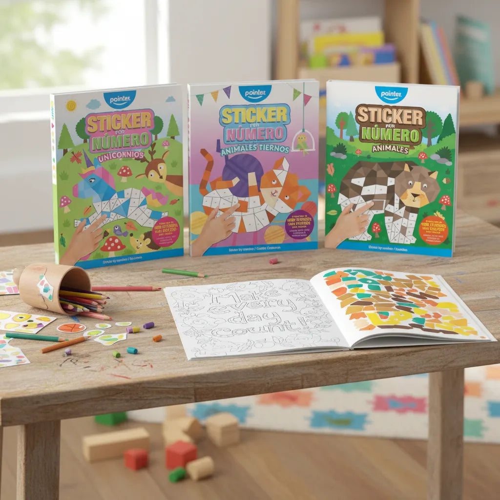 Mi Primer Libro Para Colorear Con Stickers Animales