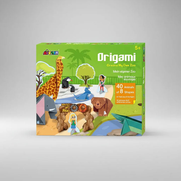 Set De Arte Y Manualidades Origami Animales