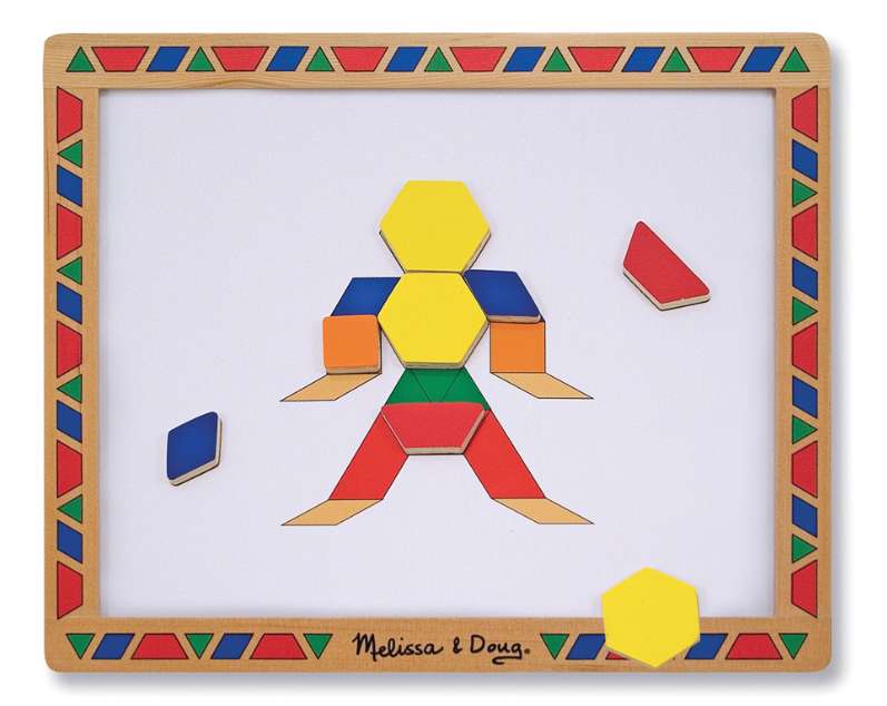 Juego Pizarra Magnética Figuras Con Imanes Para Niños