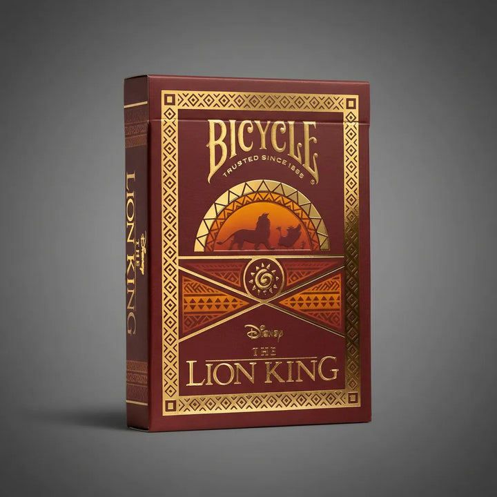 Barajas Cartas Bicycle Rey León Naipes Magia