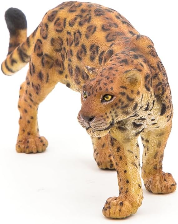 Figura Coleccionable Jaguar Pintada A Mano papo