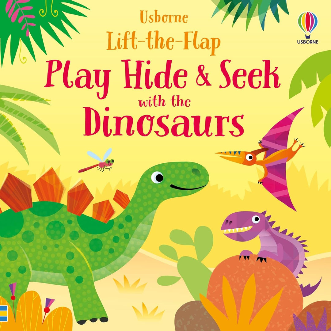 Libro Didáctico Escondite Con Los Dinosaurios Para Niños
