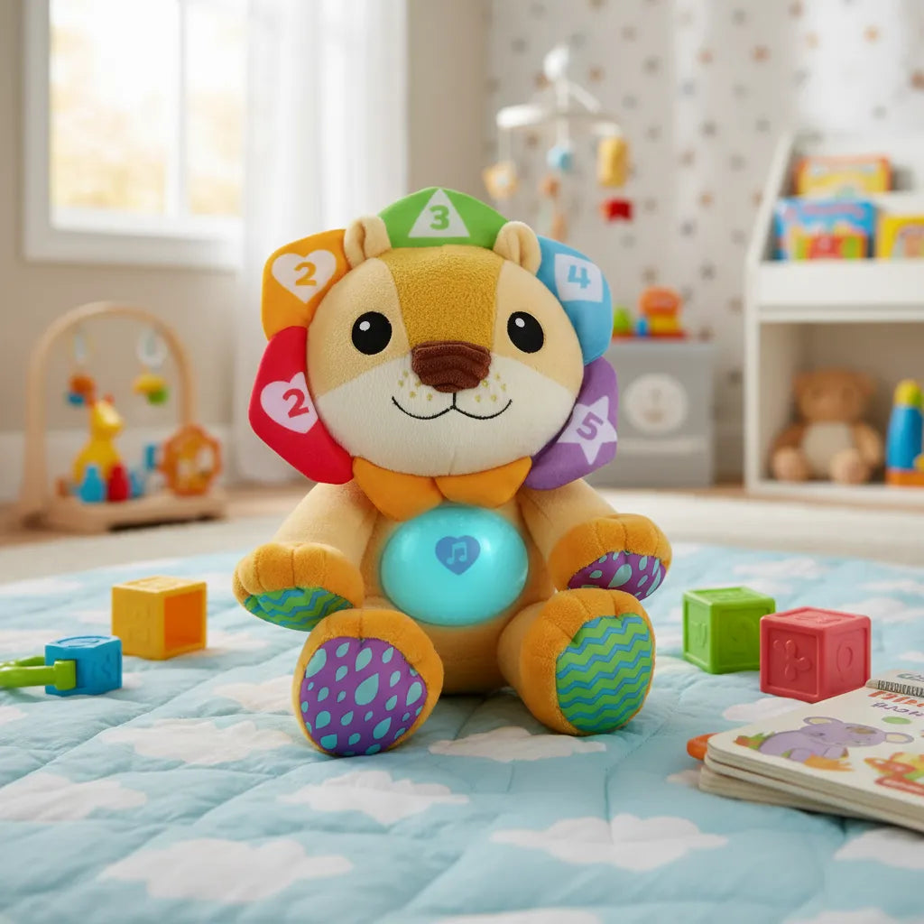 Juguete León Con Luces Y Sonidos Para Niños